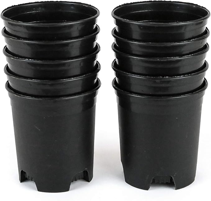4 Inch Nursery Pot Plastic Planters - Image 2