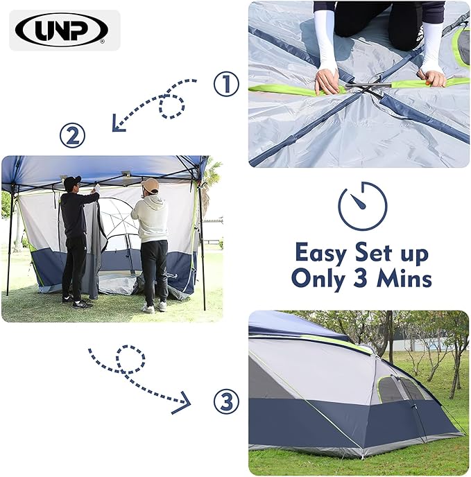 UNP Camping Cube | Pop Up Canopy Side Tent - Image 4