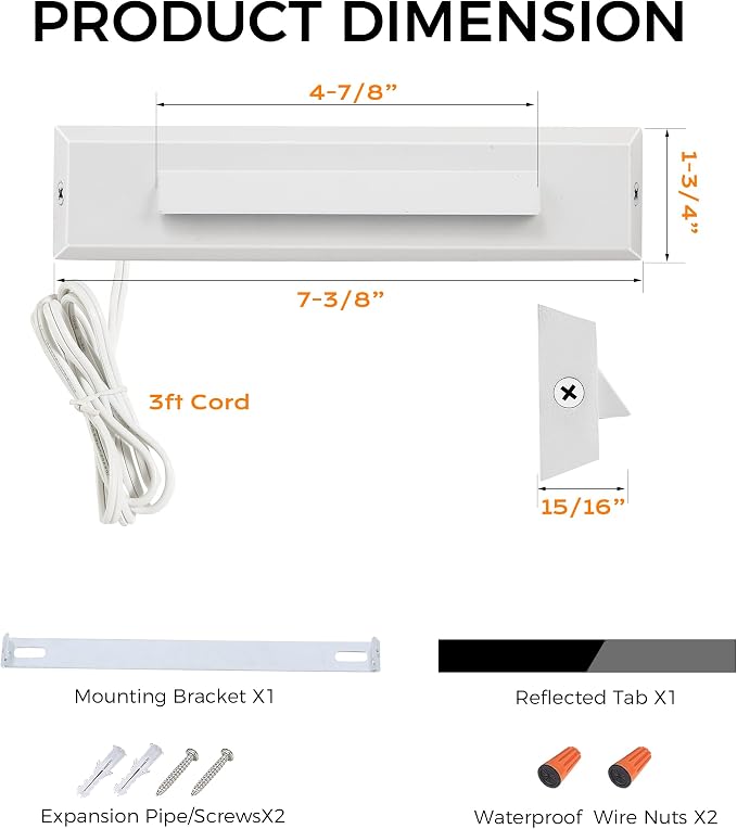 CLOUDY BAY Low Voltage 12-24V LED Step Lights Outdoor, 2.5W Landscape Cutoff - Image 7