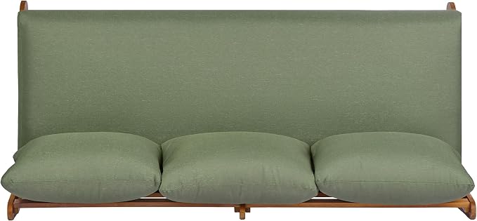 Christopher Knight Home Poppy Acacia Wood Outdoor 3 Seater Sofa - Image 8