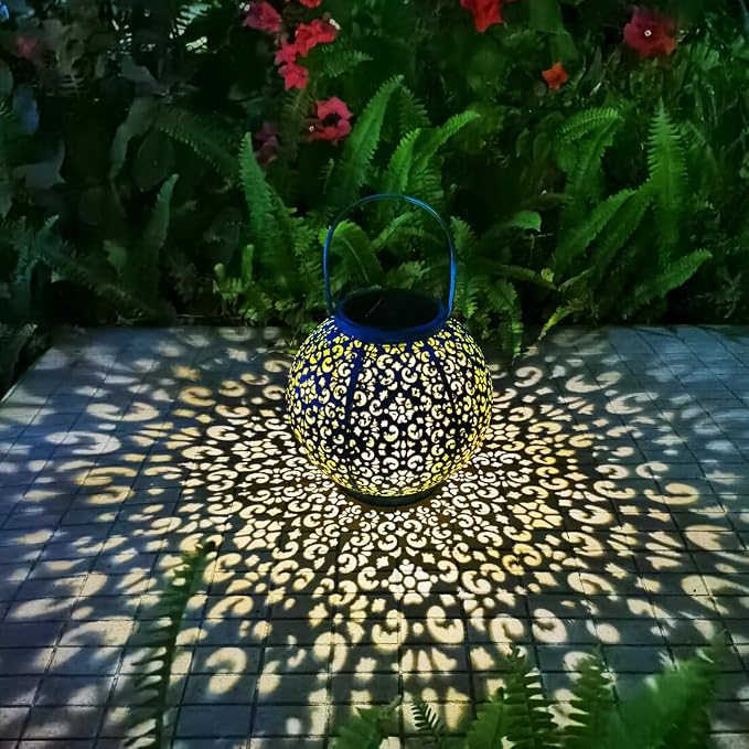 Go2garden Big Solar Outdoor Lanterns Waterproof, Gifts by Go2garden