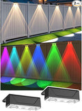 Solar Fence Lights Outdoor by Unknown