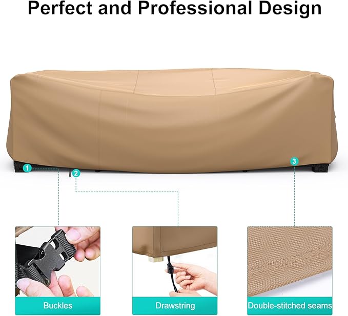 Patio Furniture Set Cover Waterproof, Heavy Duty Furniture Covers - Image 5