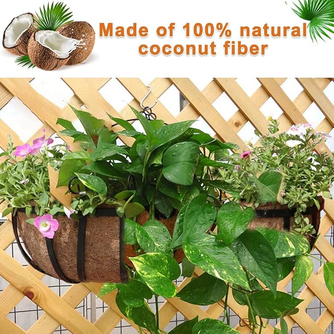 2 Pack Trough Coco Liner Fiber Replacement - Image 4