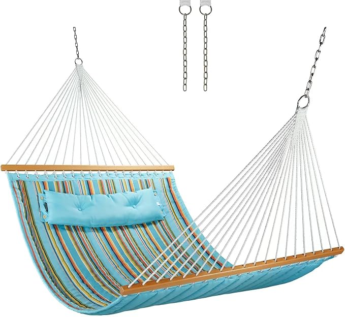 12 FT Double Quilted Fabric Hammock by CHULIM