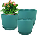 Large Flower Pots 12/10/9 inch, Plant Pots by WSMKSZ