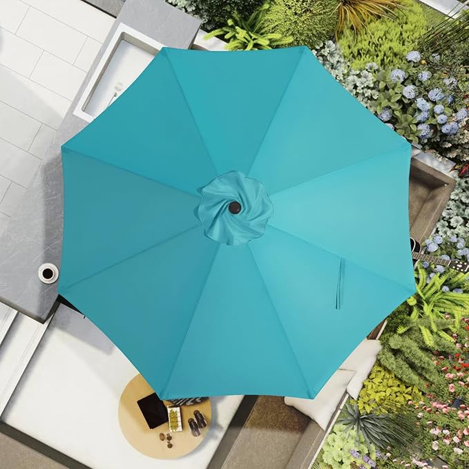 MASTERCANOPY Patio Umbrella 10 ft Replacement Canopy - Image 6