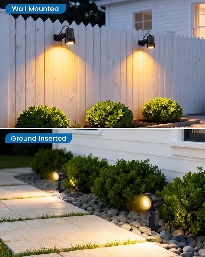 ZZXX 8 Pack Low Voltage Landscape Lights - Image 7