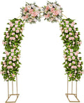 Large Size 8.53Ft Wedding Arch for Ceremony, Heavy Duty Climbing Flower Plant by Fichiouy