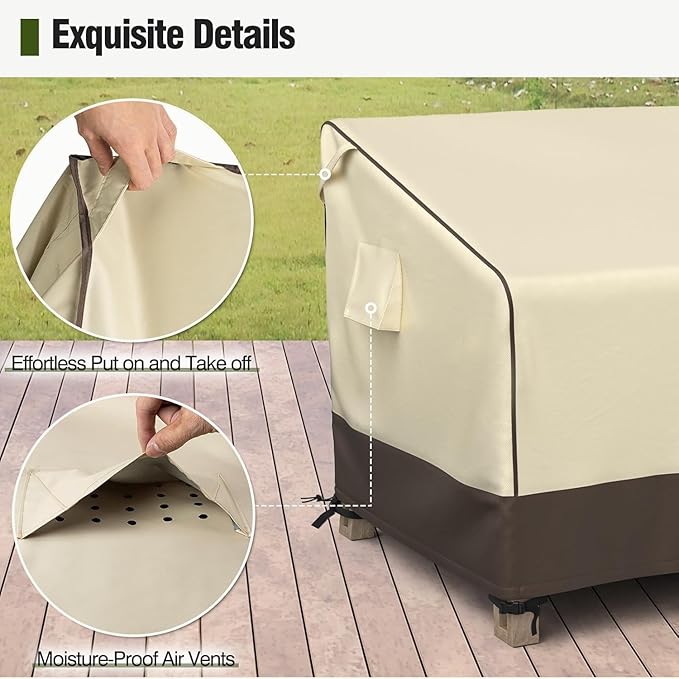 MR.COVER Outdoor Couch Cover Waterproof, Patio Furniture Covers - Image 5