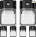 30W LED Wall Pack Light with Dusk to Dawn Sensor, 5000K Daylight, 120Vac Led by JC-LGL