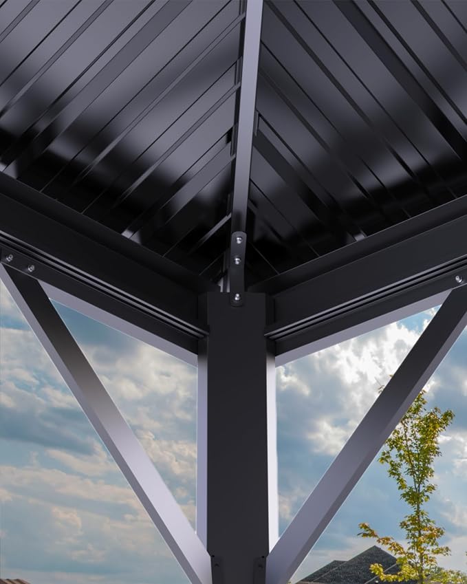 GarveeLife Hardtop Gazebo 12 ft x14 ft - Image 3