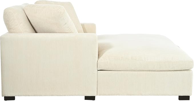 Christopher Knight Home Larrz Oversized Chaise Lounge Chair Indoor, Corduroy - Image 14