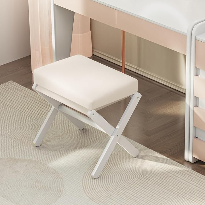 Foldable Foot Stool Ottoman, Modern Foot Rest - Image 6