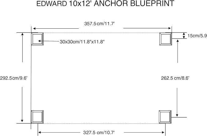 Kozyard Permanent Aluminum Hardtop Gazebo - Image 6