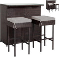 HAPPYGRILL 3 Pieces Patio Bar Set by HAPPYGRILL