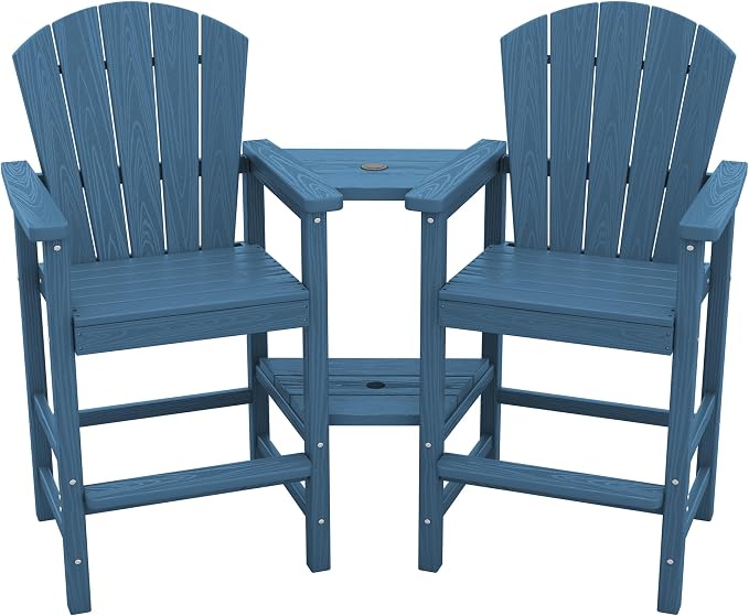 SERWALL Tall Adirondack Chairs Set of 2 by SERWALL