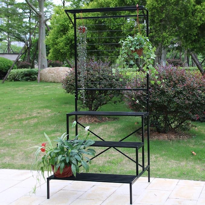 Zhongma 3 Tier Large Heavy Duty Plant Stand by Zhongma