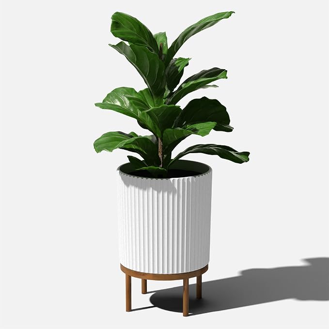 Veradek Demi Series Round Planter w/ Stand - Image 9