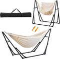 Ainfox Hammock with Foldable Stand, 2 in 1 Hammock and Swinging Chair with by Ainfox