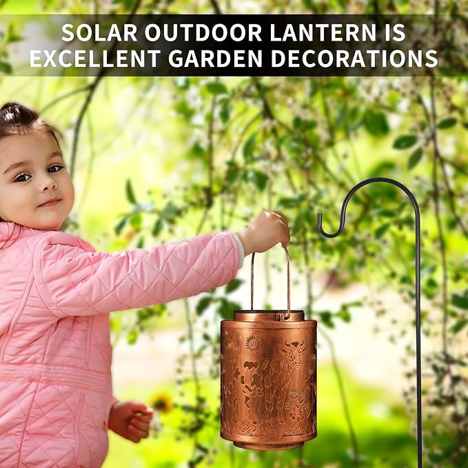 Solar Lanterns Garden Decor Birthday Gifts - Image 7
