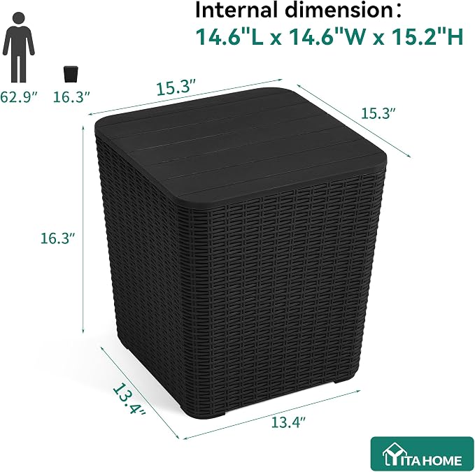 YITAHOME Outdoor Coffee Table - Image 9