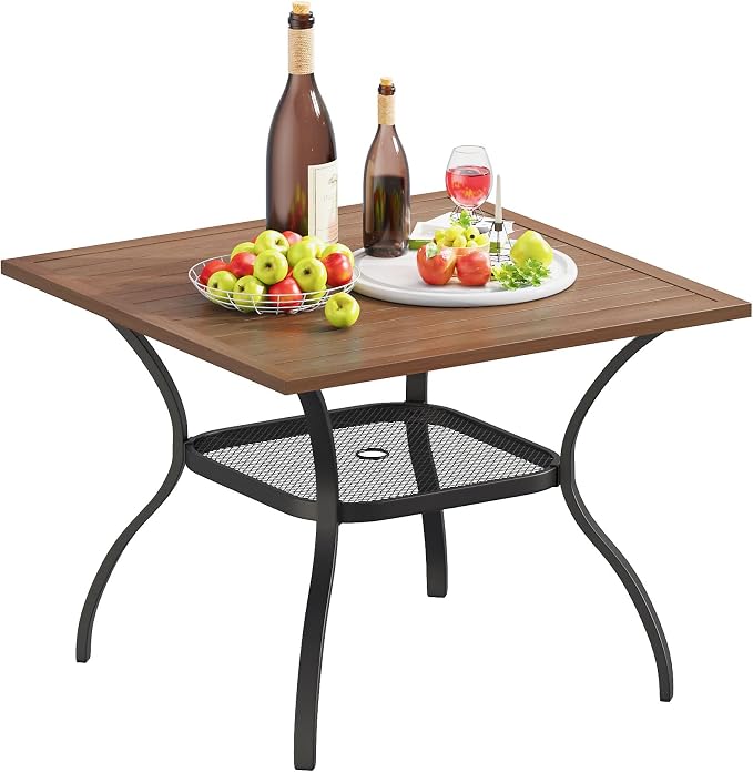 VICLLAX Outdoor Patio Dining Table by HOME