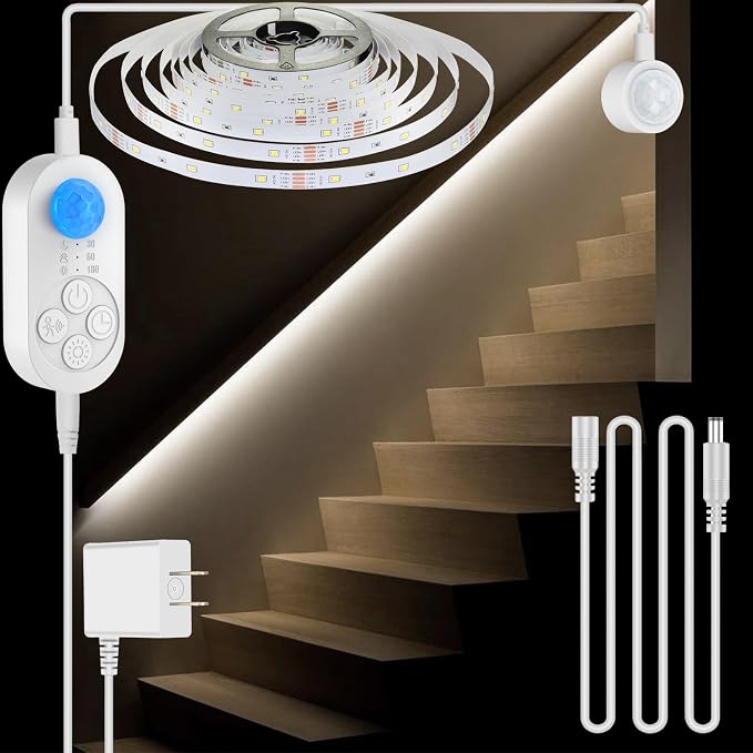 Dual Motion Sensor Light Indoor by GOOMEEYA