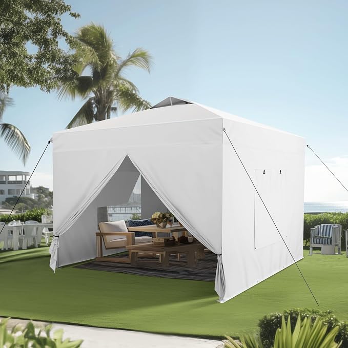 PHI VILLA 10x10 Pop Up Canopy Tent - Image 8