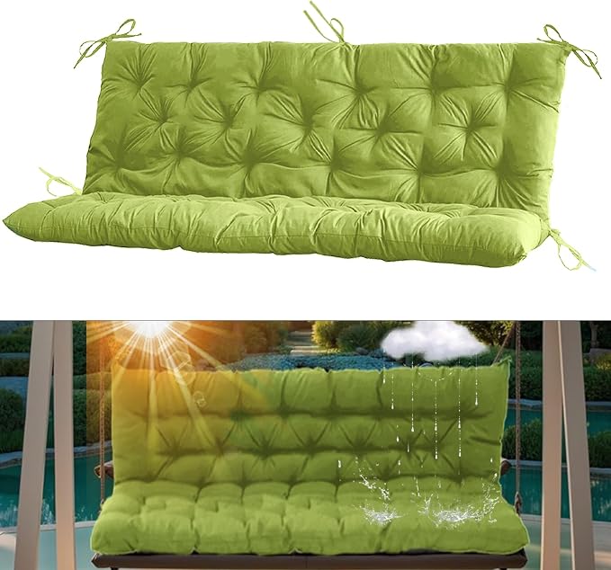 2-3 Seat Swing Replacement Cushion, Outdoor Bench Cushions by serhirst