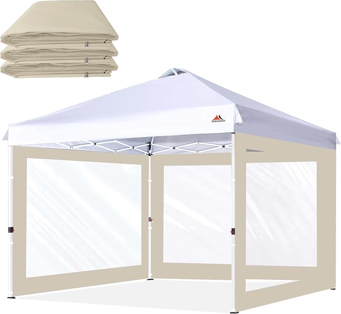 SCOCANOPY Clear Window Sidewall by SCOCANOPY