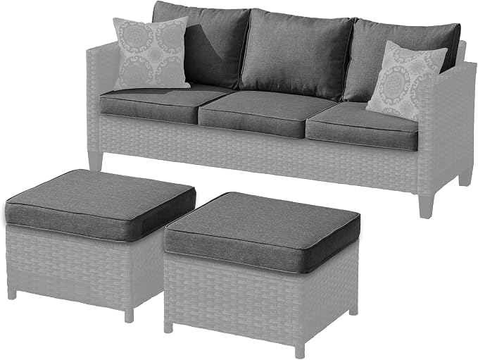 ovios Patio Cushion Covers, Waterproof Cushion Cover - Image 7