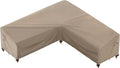 iBirdie Outdoor Sectional Cover fit 85 x 85 inch, 84 x 84, 83 x 83, 82 x 82 by iBirdie