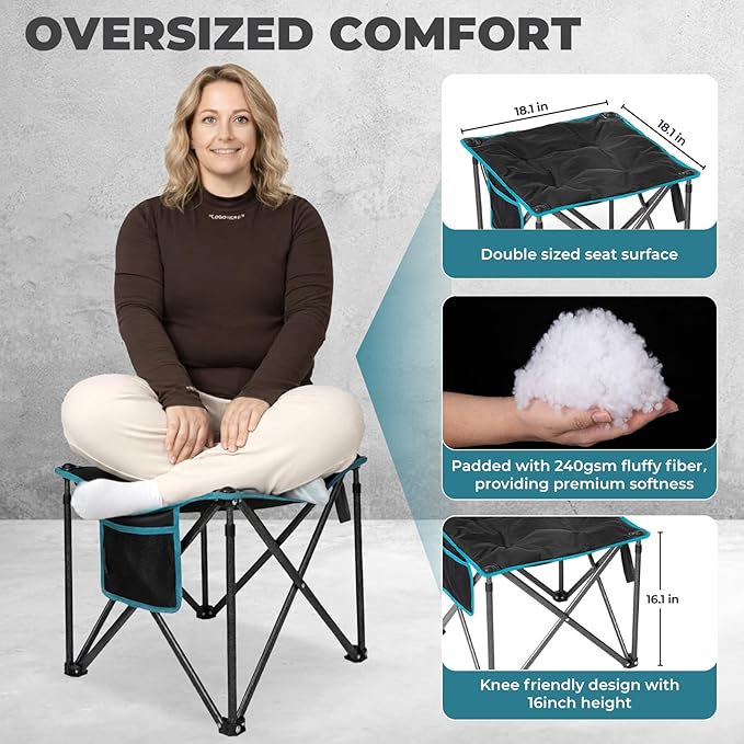 FUNDANGO Oversized Camping Stool - Image 2