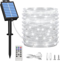 ICRGB Solar Rope Lights Outdoor, 39FT 100 LED Solar Rope Lights, IP67 Waterproof by ICRGB