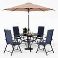 PHI VILLA Outdoor Patio Dining Set by PHIVILLAThepioneerofcomfortablehouseholdsupplies