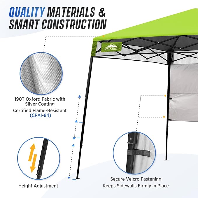 EAGLE PEAK 8x8 Pop Up Canopy Tent - Image 7