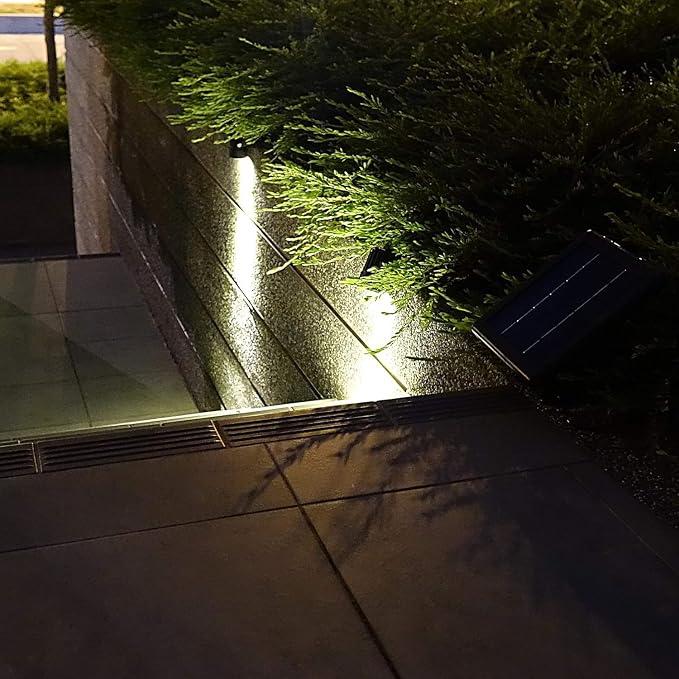 4-Spotlight Mini 50X Solar-Powered LED Spotlight, Outdoor Garden Yard Landscape - Image 7