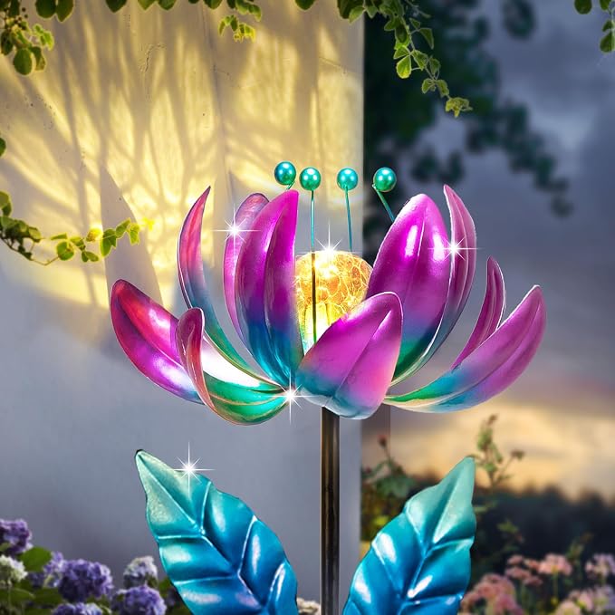 Outdoor Garden Decor Solar Spinners Lights by SUCUY