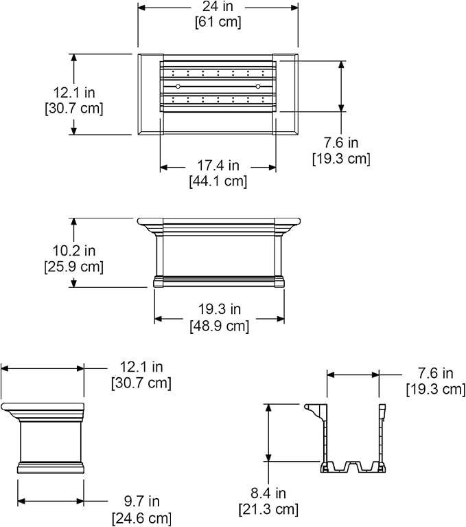 Mayne 4822-W Yorkshire Window Box - Image 8