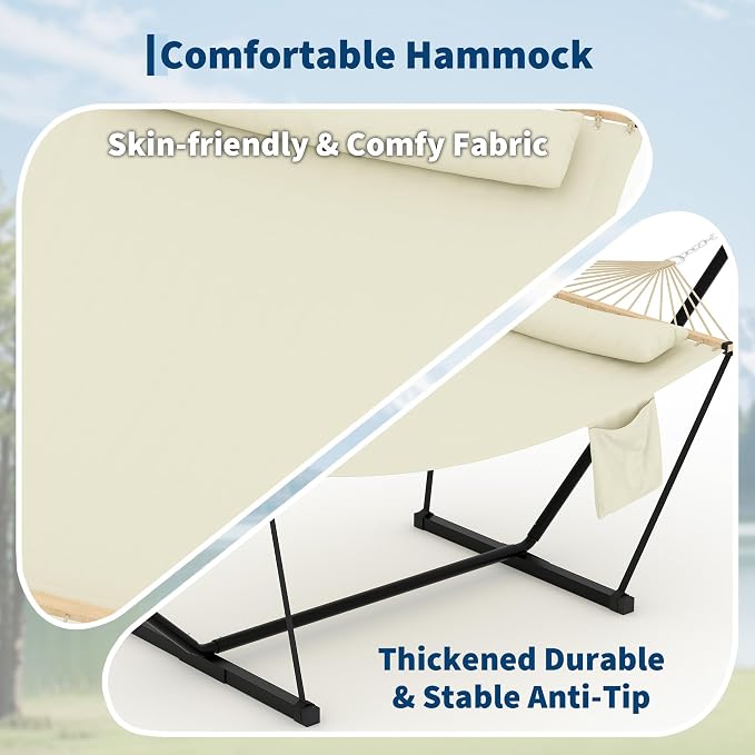 Double Hammock with Stand - Image 5