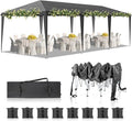 Outvita 10x30ft Ez Pop Up Outdoor Canopy Tent, Portable Commercial Instant Tent by Outvita