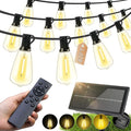 Solar Lights Outdoor Waterproof: ST38 82FT 25M Shatterproof Bulbs Patio Lights by Unknown
