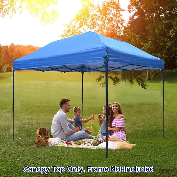 Joramoy 10×10 Canopy Replacement Top Only, Waterproof Pop Up Canopy Tent Top - Image 6