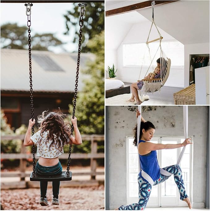 Heavy Duty Swing Hangers for Wooden Sets 2000 LB Capacity Hammock Hanger 360 - Image 7