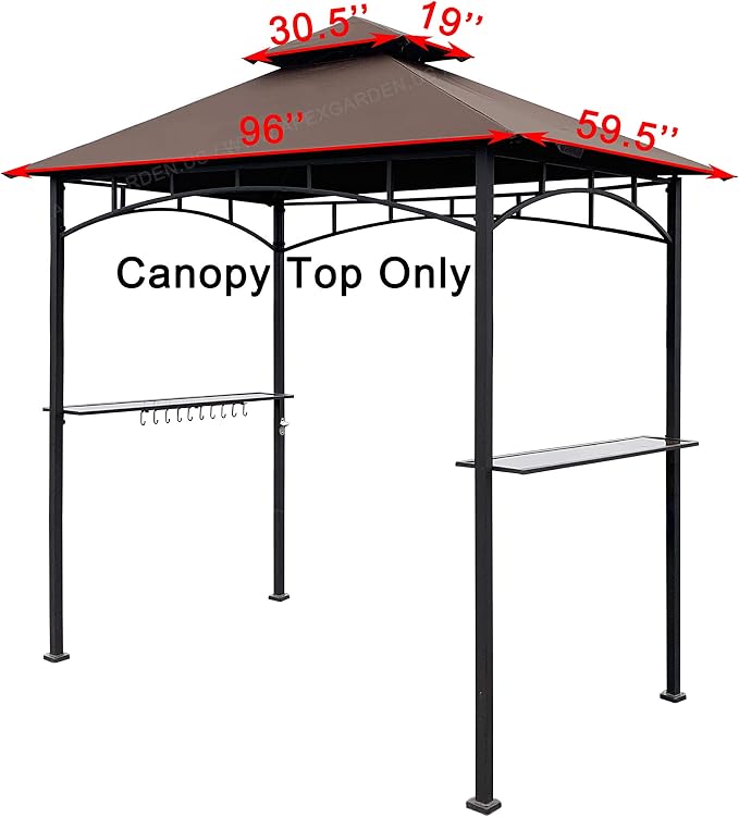 APEX GARDEN Replacement Canopy Top CAN ONLY FIT - Image 3