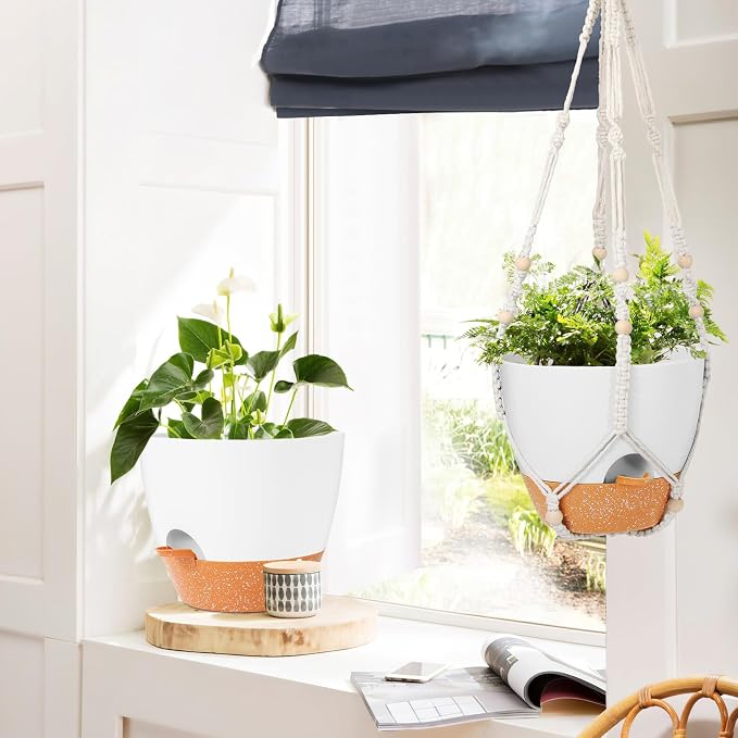 GARDIFE 10 Inch Hanging Planters - Image 6