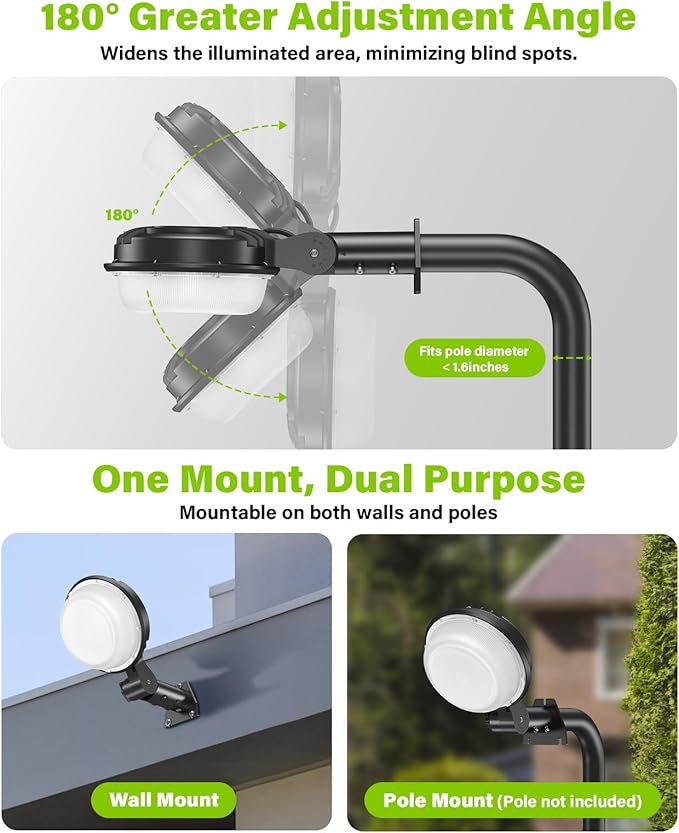 150W LED Barn Light 21000LM Yard Area Light Dusk to Dawn Outdoor Lighting - Image 3