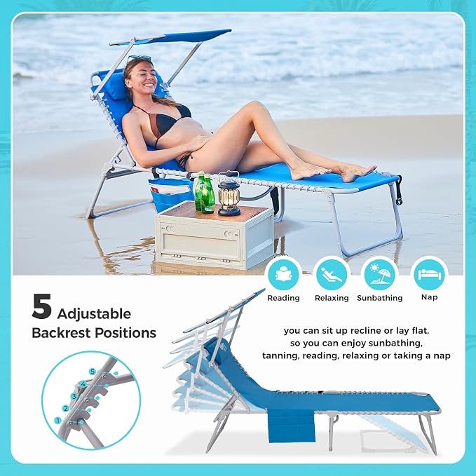 #WEJOY Folding Lounge Chair - Image 4