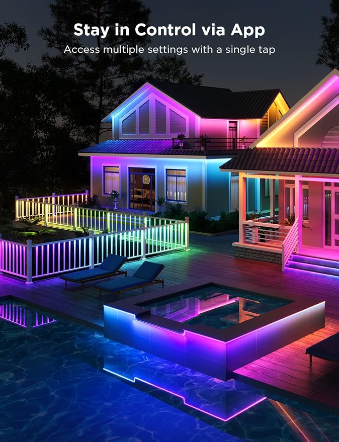 Govee Outdoor LED Strip Lights RGBIC - Image 6